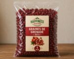 Les graines de grenade séchées